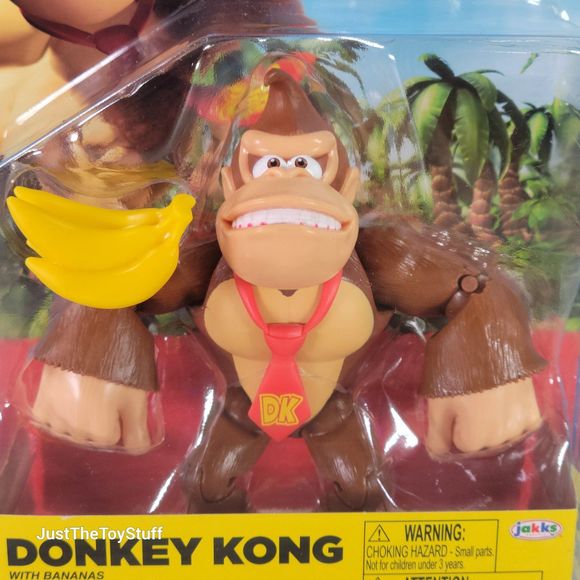 Jakks Pacific Super Mario Donkey Kong 4" World of Nintendo Collectible Figure - Picture 5 of 6